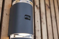 Wandlampe Bewegungsmelder Up Down Anthrazit IP44 GU10