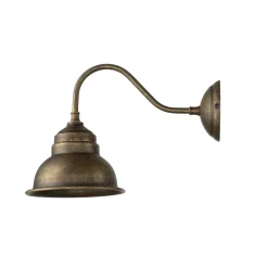 Wandlampe Bronze Antik Echt-Messing Oslo