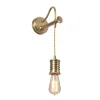 Wandlampe COLGAR Messing Design Lampe Wohnzimmer