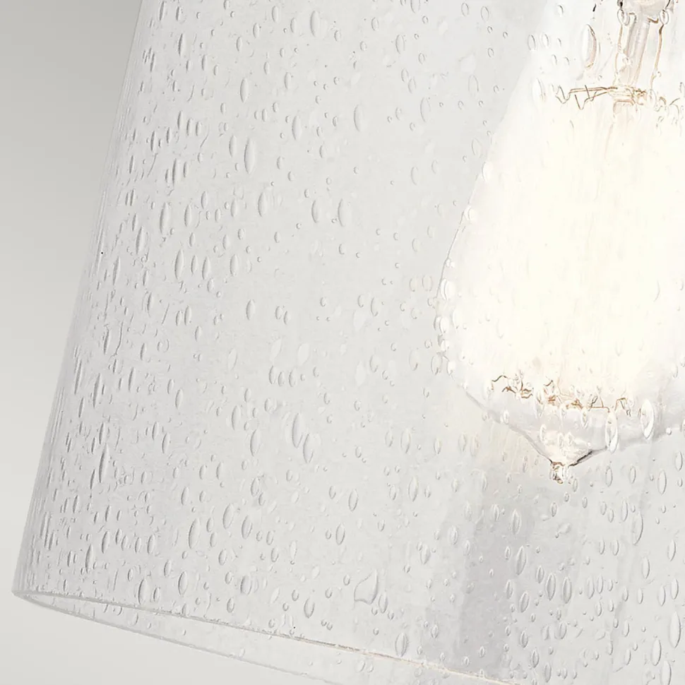 Wandlampe Glas Metall E27 42,1 cm hoch DEIRA