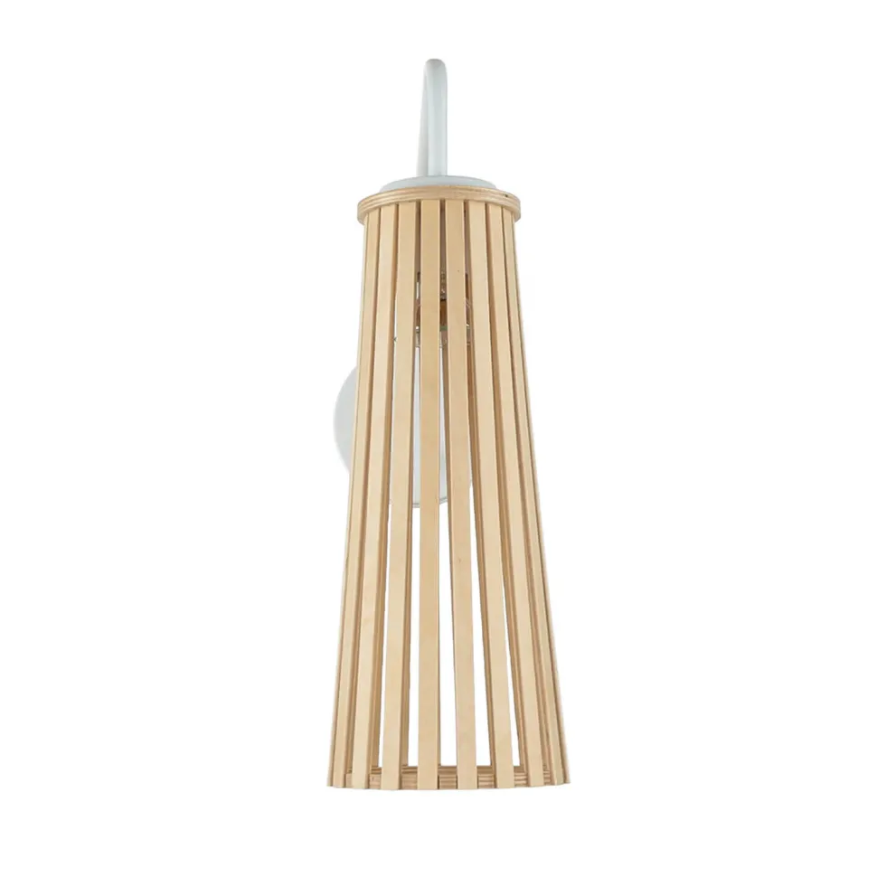 Wandlampe Holz Weiß Dover