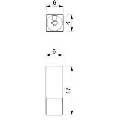 Wandlampe in Schwarz Messing GU10 stilvoll akzentuiert