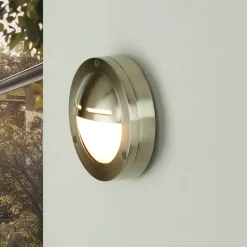 Wandlampe IP64 rund Maritim Haustür Treppe außen