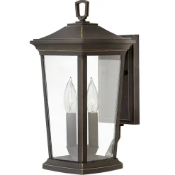 Wandlampe KENNETH in Bronze Aluminium IP44 außen