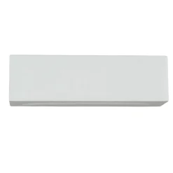 Wandlampe Keramik Glas 32,5 cm eckig Up Down bemalbar