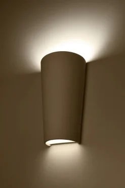 Wandlampe Keramik Up Down bemalbar E27 BURIC