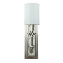 Wandlampe LUANA in Nickel B:11cm Design Lampe