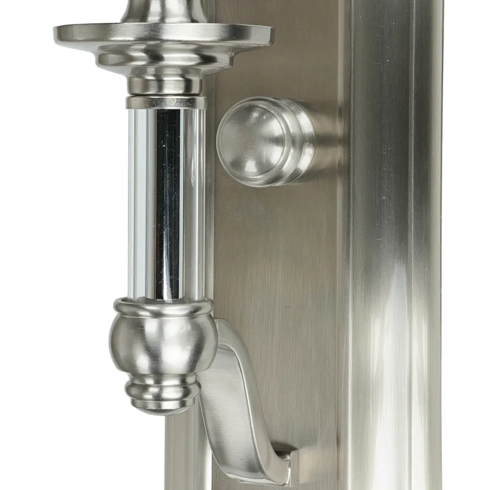 Wandlampe LUANA in Nickel B:11cm Design Lampe