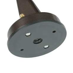 Wandlampe Messing außen IP64 Rostbraun antik Maritim E27