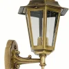 Wandlampe Messing IP43 außen Rustikal Antik PRESPES
