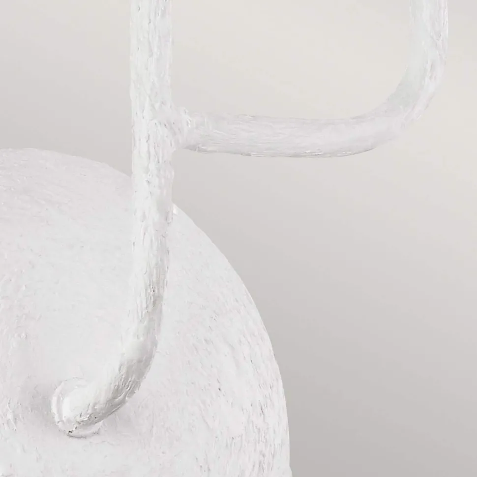 Wandlampe Metall 61 cm hoch Weiß E14 3-flammig EIRA