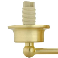 Wandlampe Metall Glasschirm G9 IP44 B:10 cm in Messing