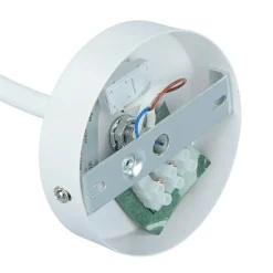 Wandlampe mit Schalter Weiß verstellbar Lesearm GU10