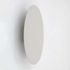 Wandlampe rund Ø 30 cm klein 3x G9 indirektes Licht Beige