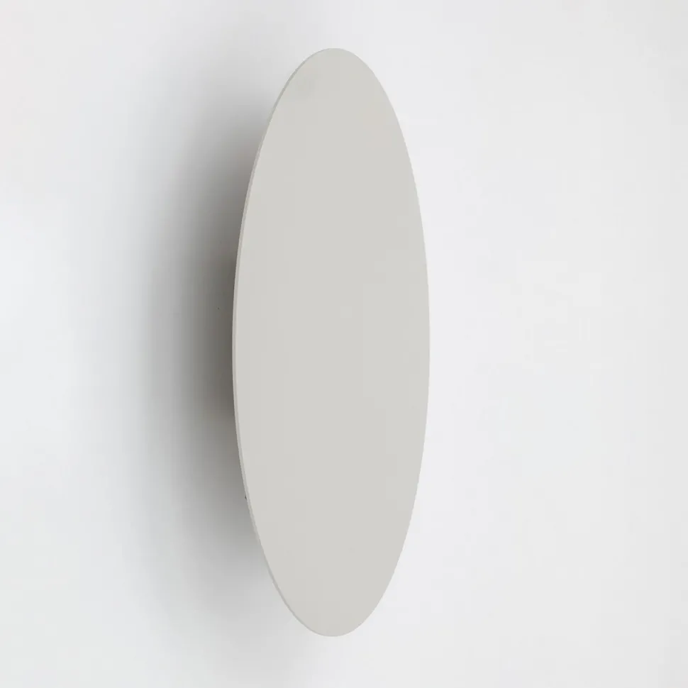 Wandlampe rund Ø 30 cm klein 3x G9 indirektes Licht Beige