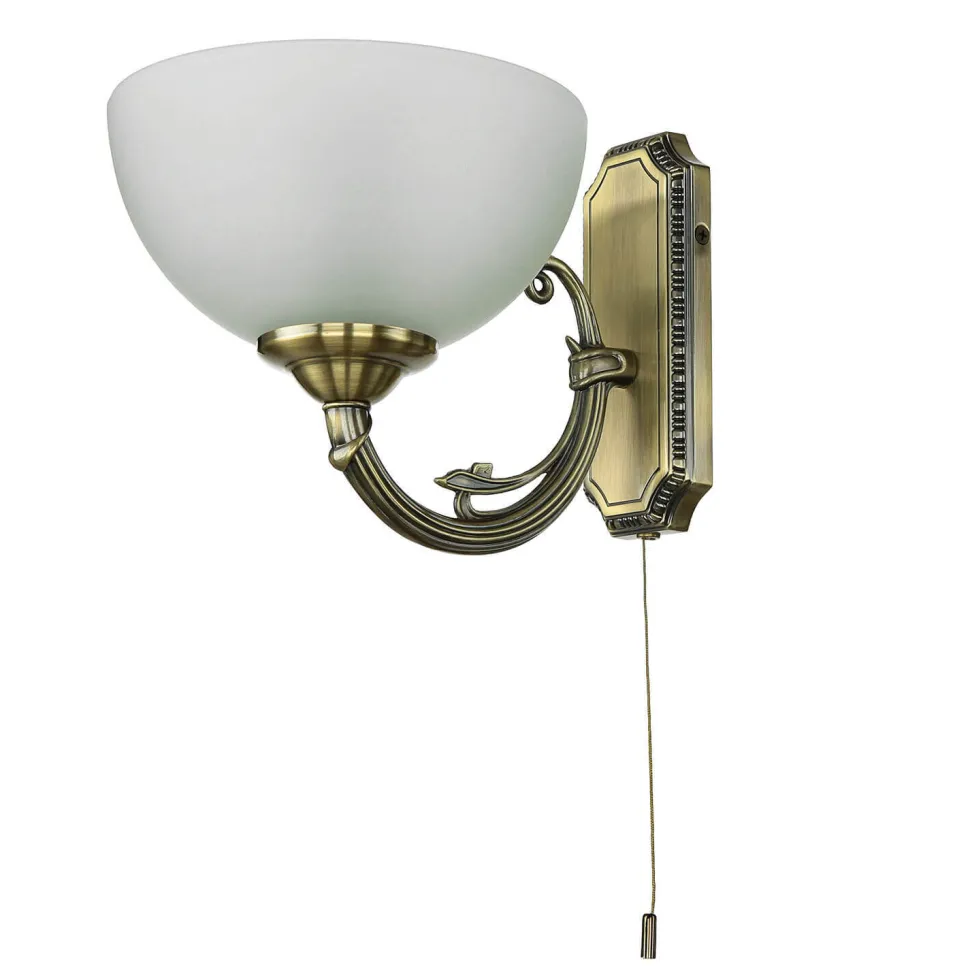 Wandlampe Savoy Weiß