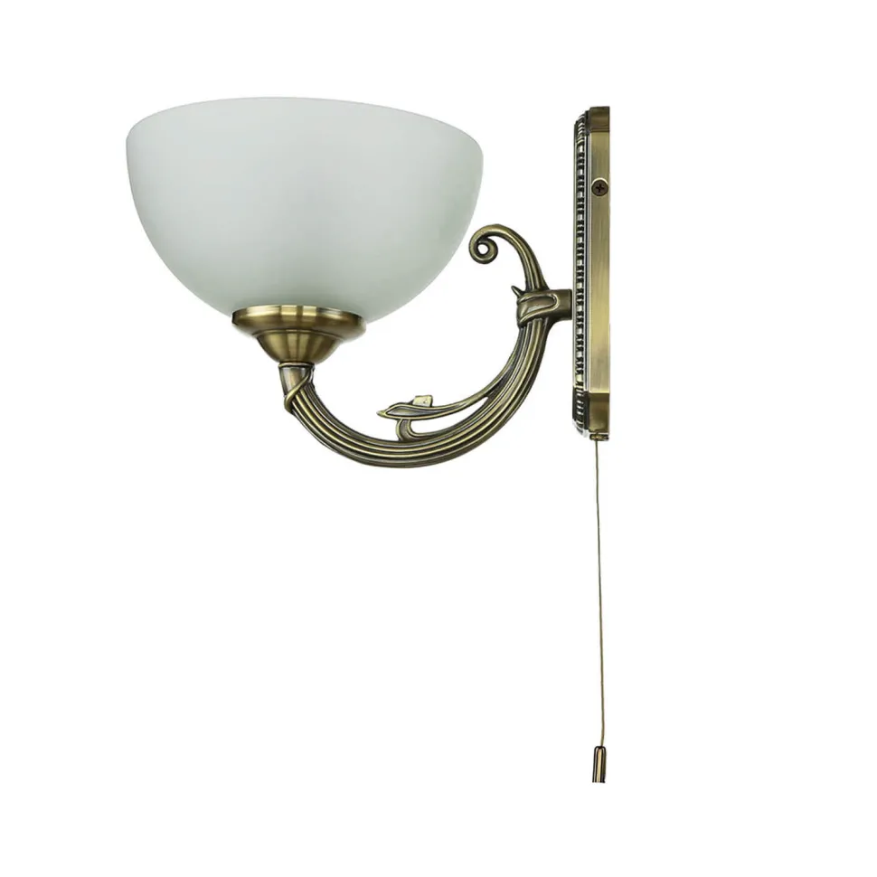Wandlampe Savoy Weiß