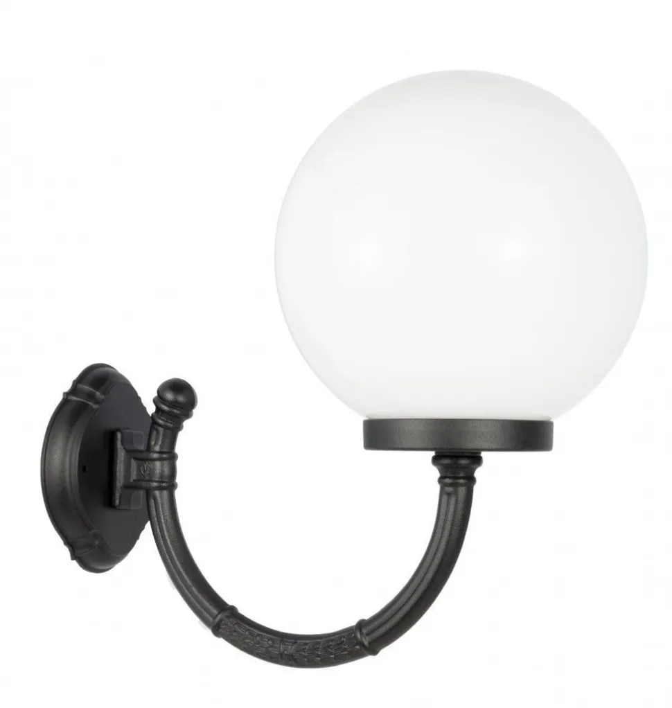 Wandlampe Schwarz Weiß IP43 E27 Vintage Haustür