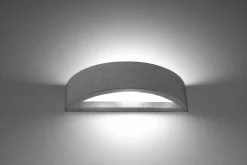 Wandlampe Up Down Beton 40 cm indirekt E27 innen