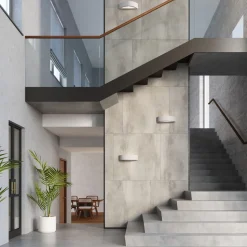 Wandlampe Up Down Beton 40 cm indirekt E27 innen