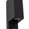 Wandlampe Up Down Sensor Aluminium B:7 cm IP65 GU10