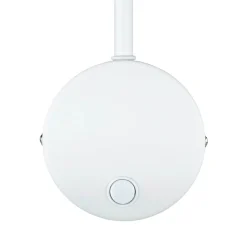 Wandlampe Weiß verstellbar Metall GU10 mit Schalter