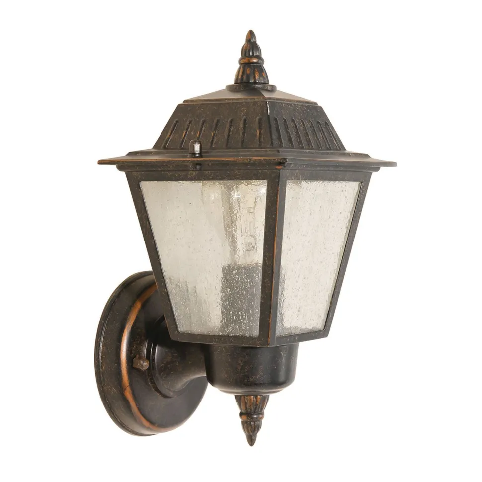 Wandlaterne Braun Aluminium IP44 Rustikal MEG