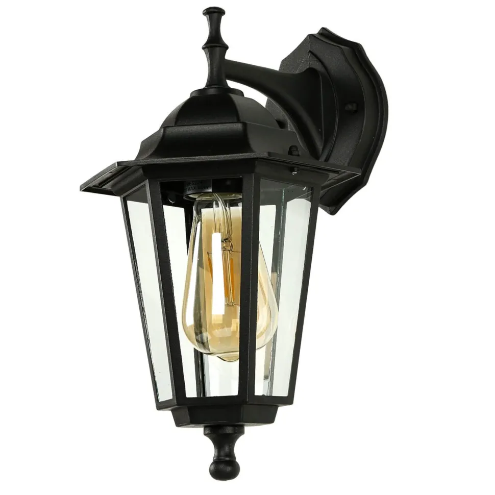 Wandlaterne für aussen PARIS schwarz wetterfest