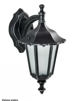 Wandlaterne Rustikal IP43 Schwarz E27 Außenlampe