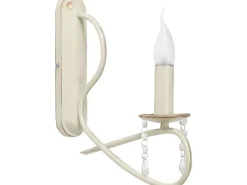 Wandleuchte Antik mit Kristallglas