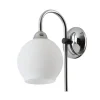 Wandleuchte ARASNE Chrom Glas Metall Flur Lampe