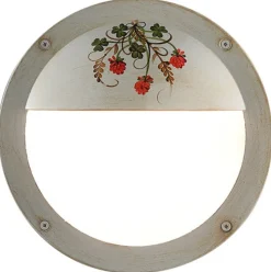 Wandleuchte außen Aluminium E27 IP44 rund Ø 28 cm