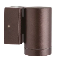 Wandleuchte außen Downlight Messing 10 cm hoch IP64 GU10