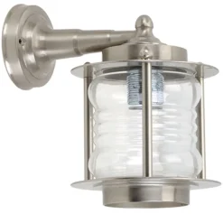 Wandleuchte Außen Echt-Messing IP23 Maritim Hof