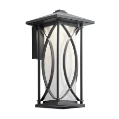 Wandleuchte außen H: 32,3 cm IP44 E27 Balkon Terrasse