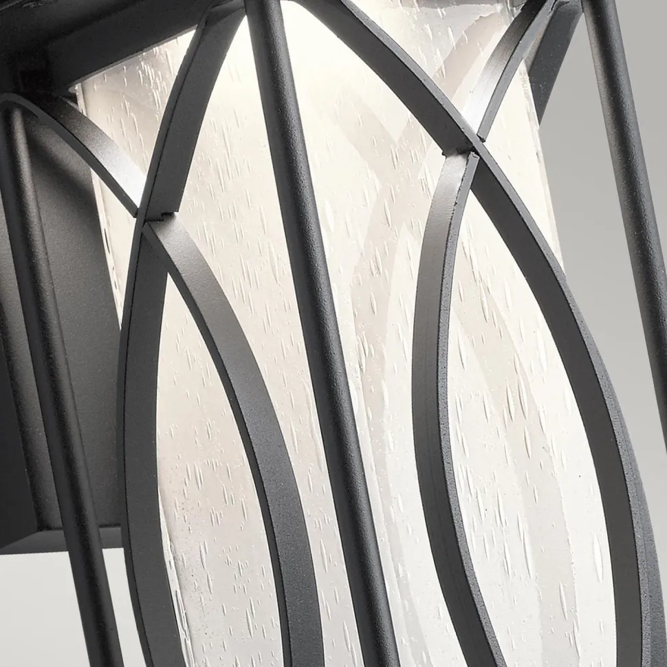 Wandleuchte außen H: 32,3 cm IP44 E27 Balkon Terrasse