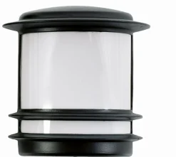 Wandleuchte Außen IP44 Schwarz Weiß Rustikal dekorativ