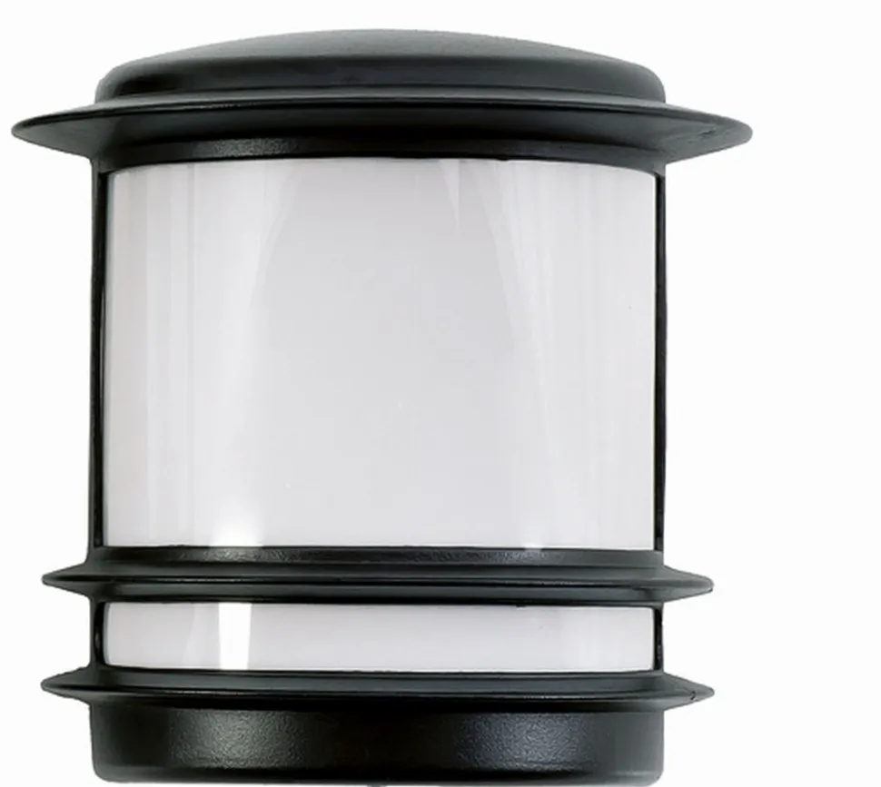 Wandleuchte Außen IP44 Schwarz Weiß Rustikal dekorativ