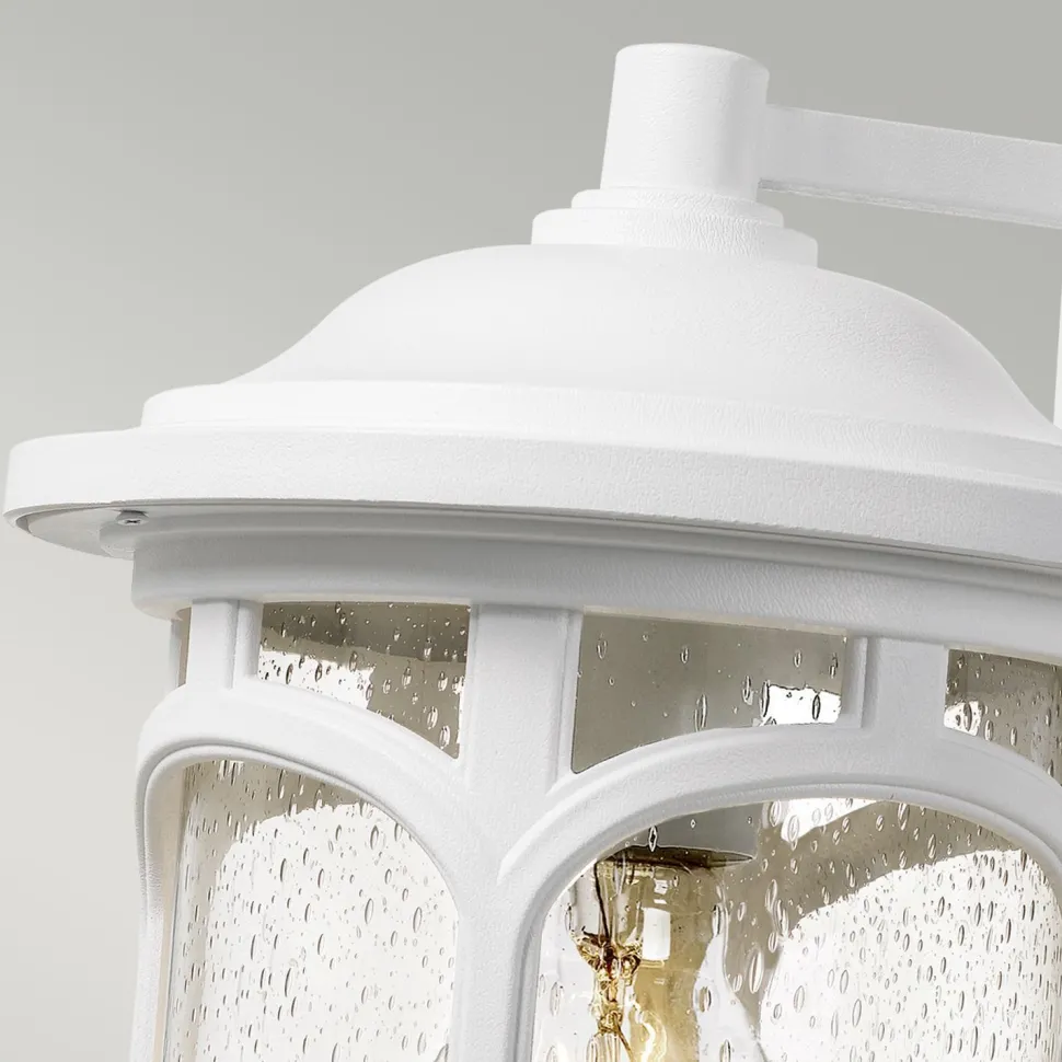 Wandleuchte außen IP44 Vintage Weiß E27 Garten Haus