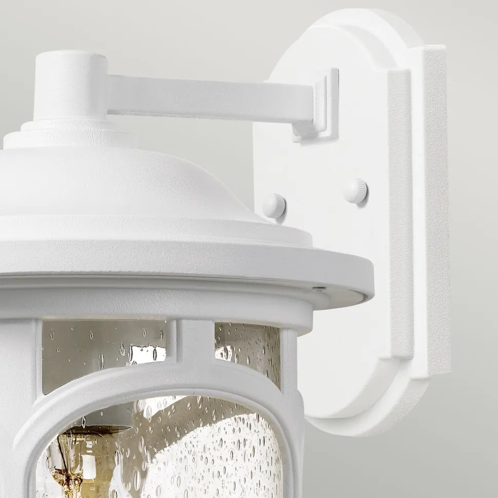 Wandleuchte außen IP44 Vintage Weiß E27 Garten Haus