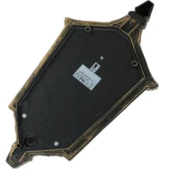 Wandleuchte Außen Laterne Goldschwarz Aluminium