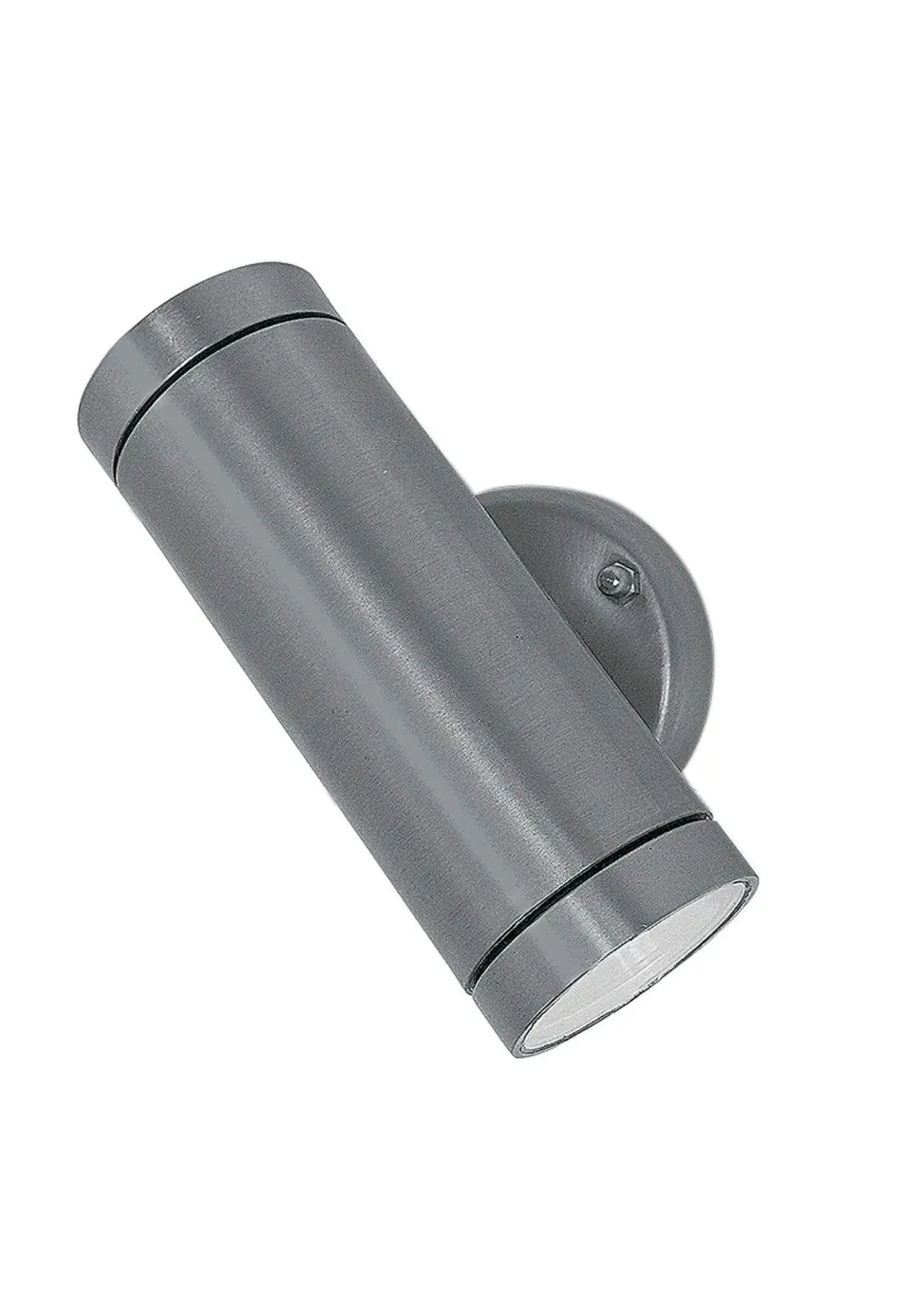 Wandleuchte außen Messing massiv Glas GU10 IP44 Up Down