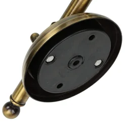 Wandleuchte Außen Messing Glas Maritim Balkon Hof