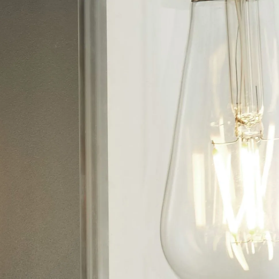 Wandleuchte außen mit Bewegungsmelder IP44 E27 Modern