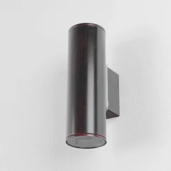 Wandleuchte Außen Riga Antikbraun 2-Flmg