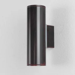 Wandleuchte Außen Riga Antikbraun 2-Flmg