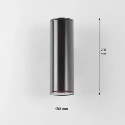 Wandleuchte Außen Riga Antikbraun 2-Flmg