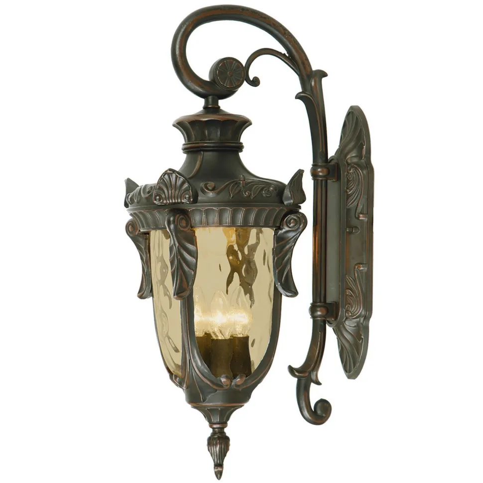 Wandleuchte außen Rustikal IP44 Hof Haus E14 groß