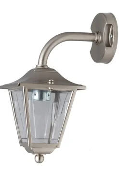 Wandleuchte Außen Rustikal IP43 Haus Echt-Messing