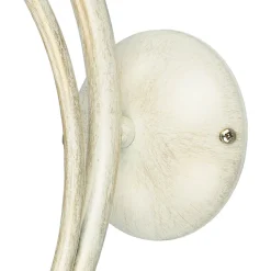 Wandleuchte AURORA WHITE in Shabby Weiß